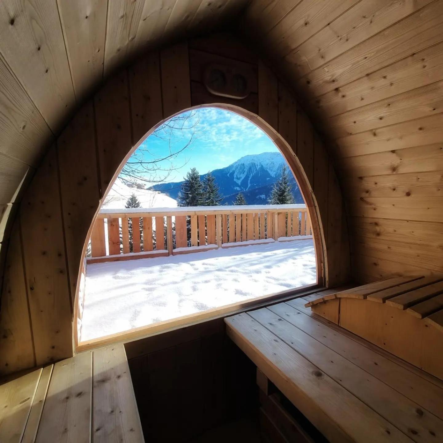 Chalet Laugenblick Santa Valpurga Exterior foto